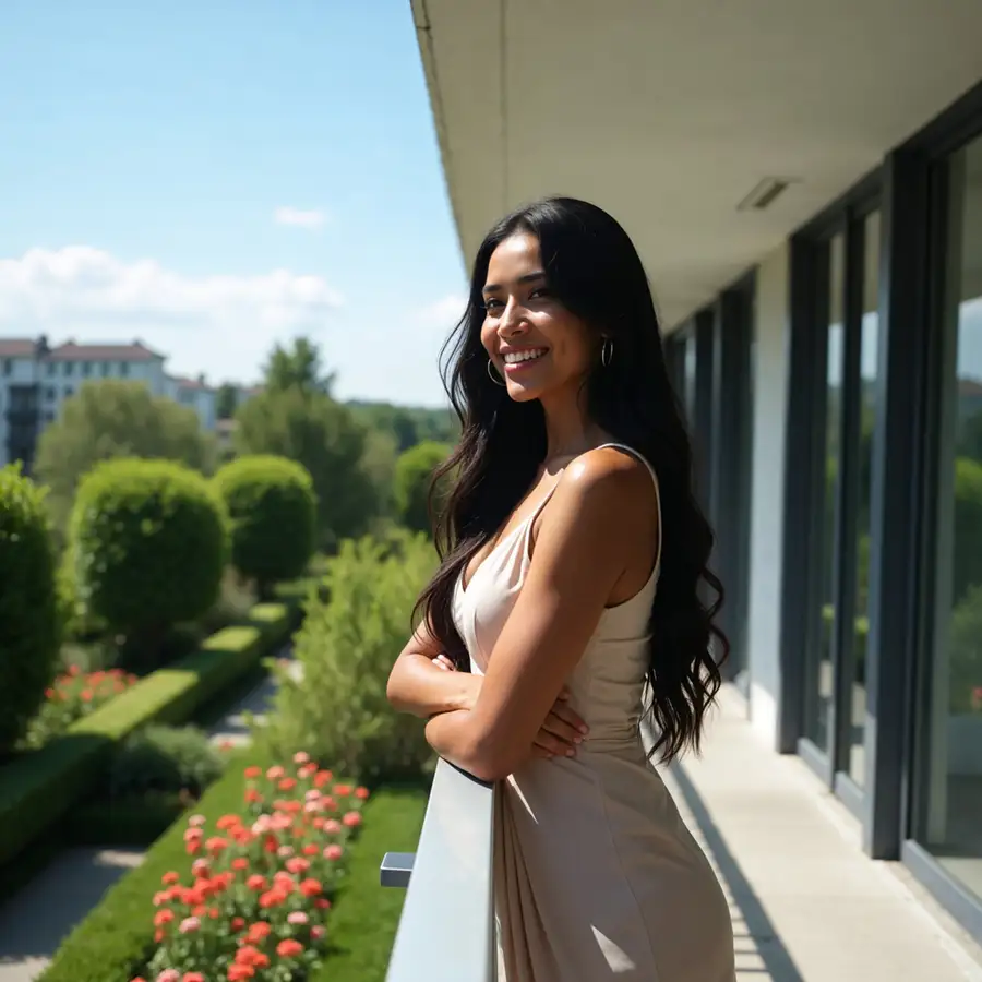 elegant-woman-in-a-beige-dress