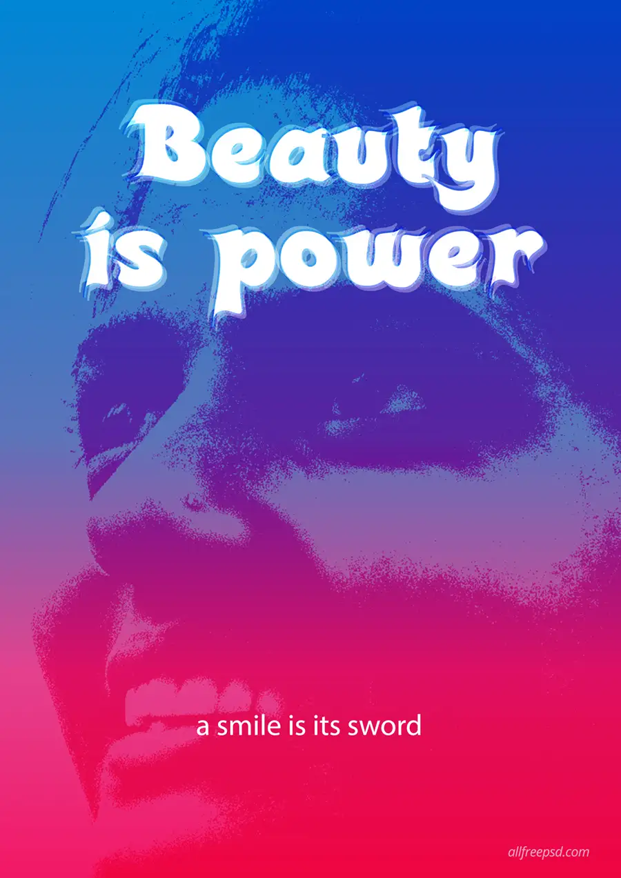 motivational-poster-with-a-smiling-woman