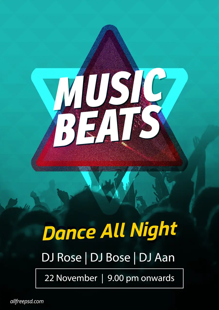 music-beats-event-poster