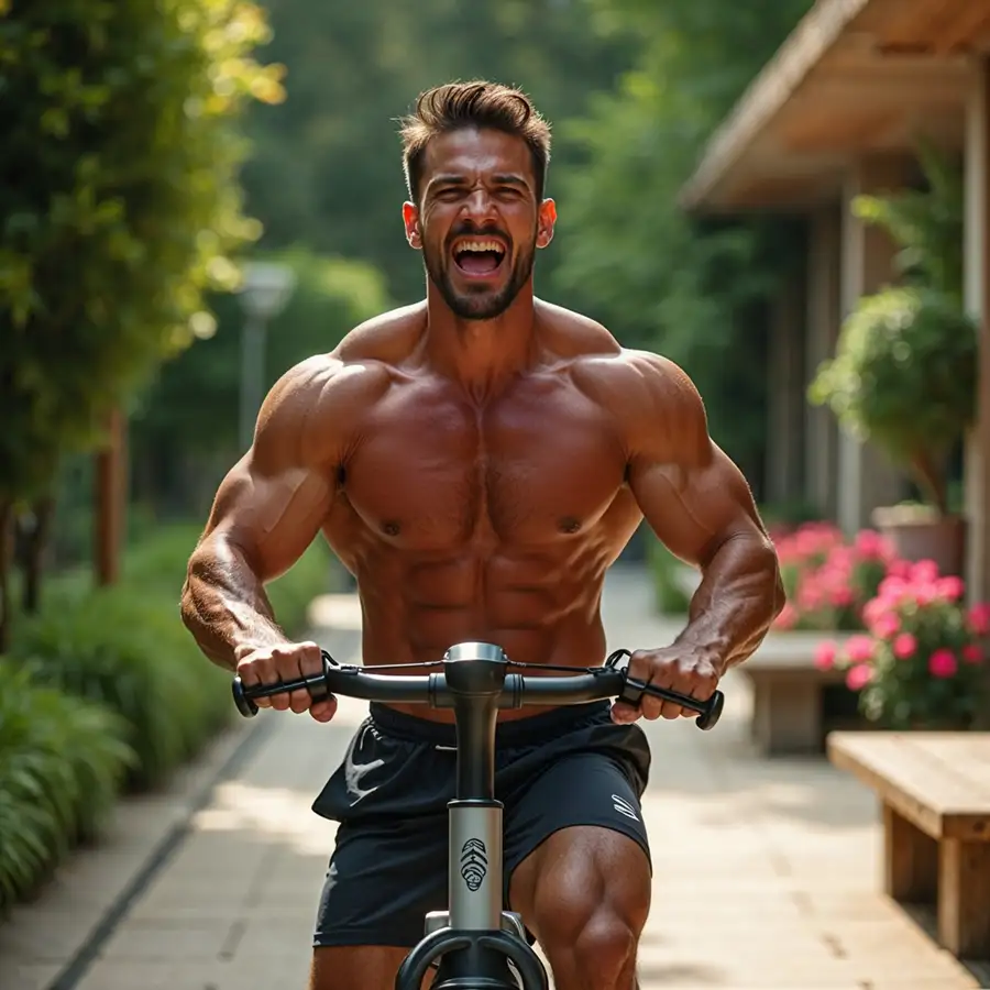 shirtless-fit-man-cycling-outdoors