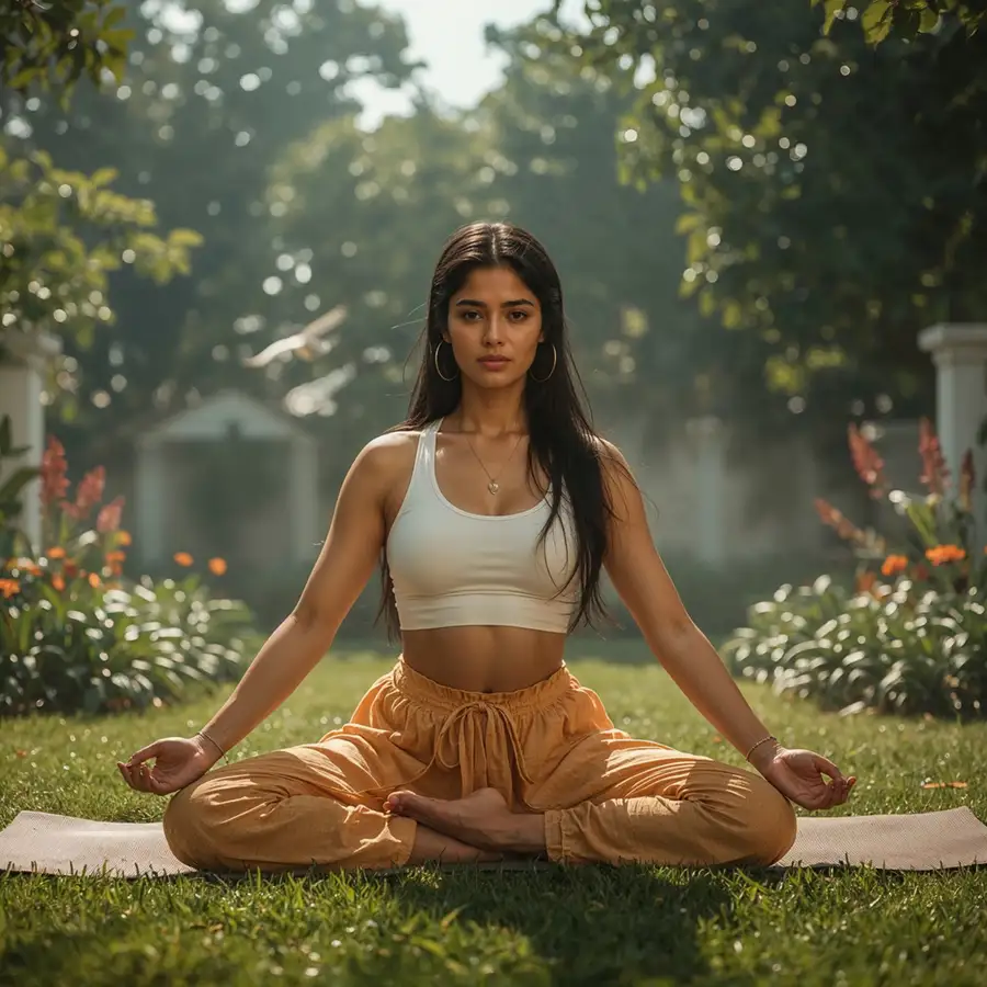 woman-doing-yoga-meditation-outdoors