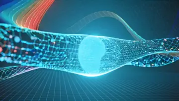 abstract-glowing-blue-mesh-wave