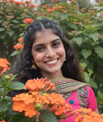 indian-woman-in-a-colourful-dress-smiling