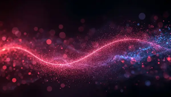 pink-and-blue-light-wave-glowing-particles