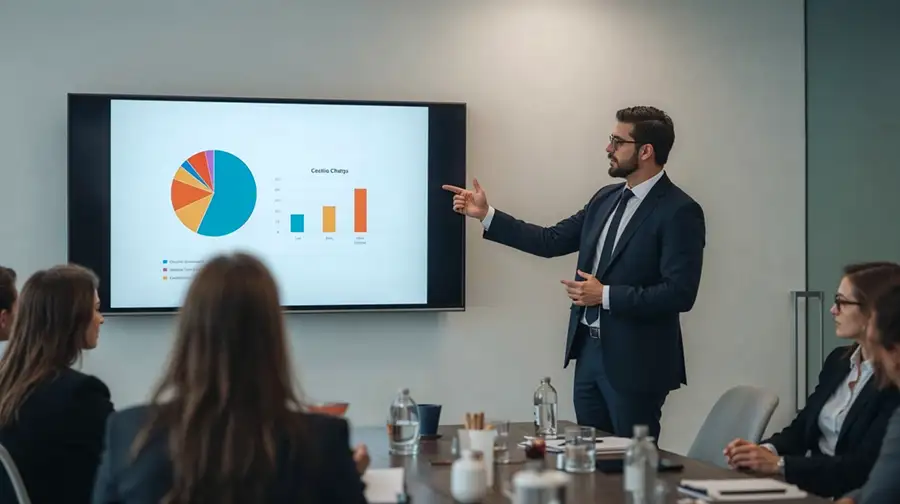businessman-presenting-data-with-charts