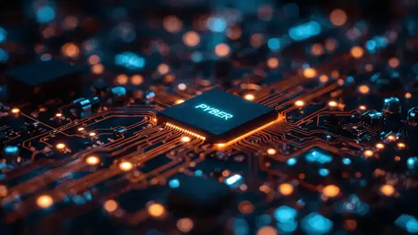 closeup-of-a-glowing-computer-chip