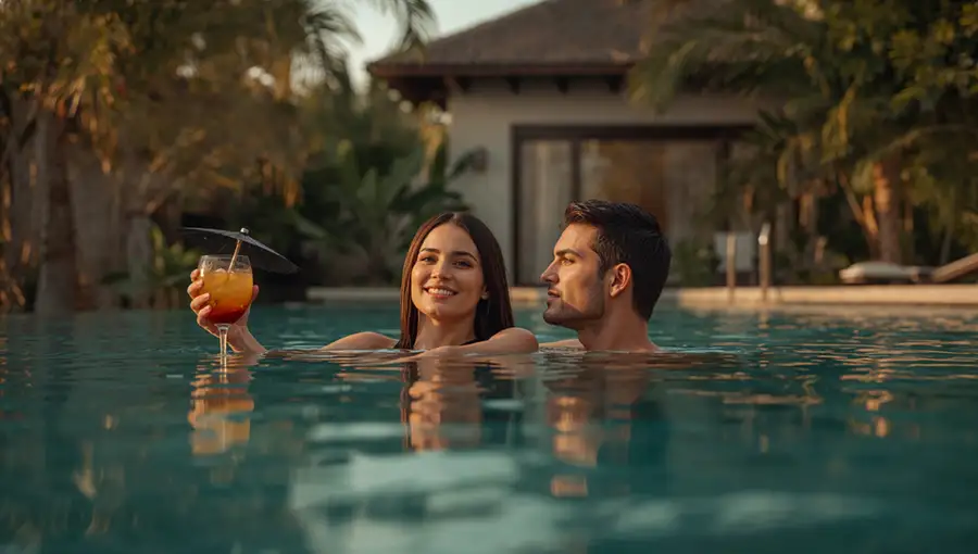 couple-enjoying-a-luxury-resort-pool