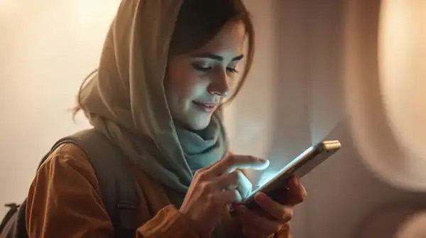 woman-in-hijab-using-smartphone