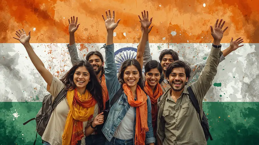 youth-in-front-of-the-indian-flag