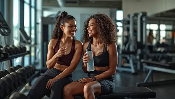 women-relax-after-a-workout-at-gym