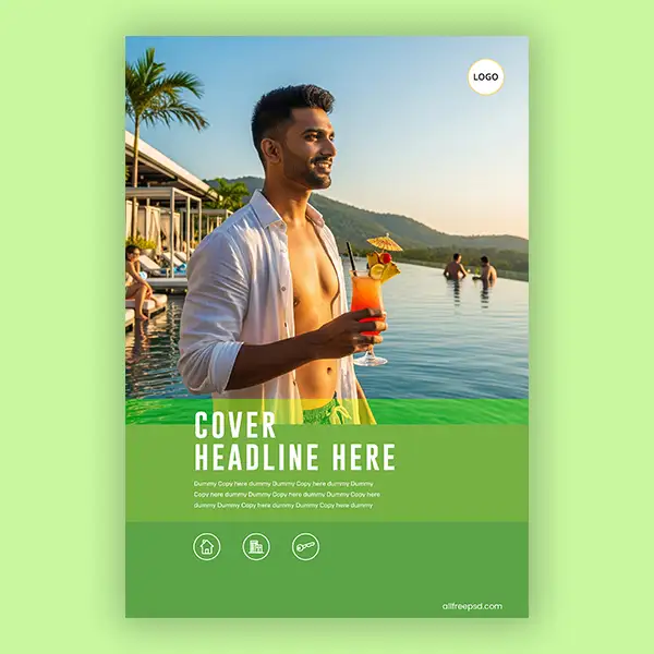 brochure-cover-template-for-tropical-vacation