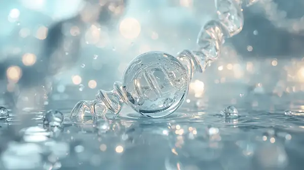 crystal-clear-3d-dna-strand-floating