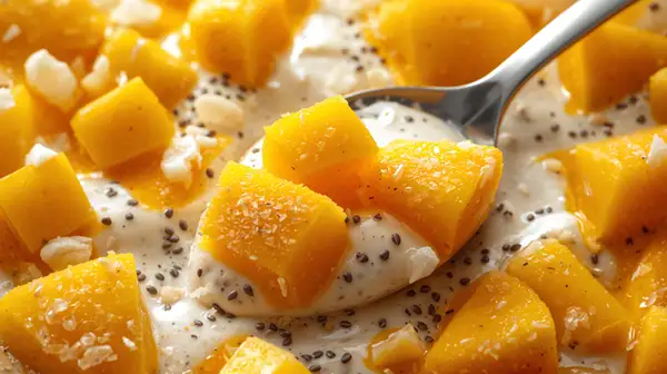 fresh-mango-chunks-with-yogurt