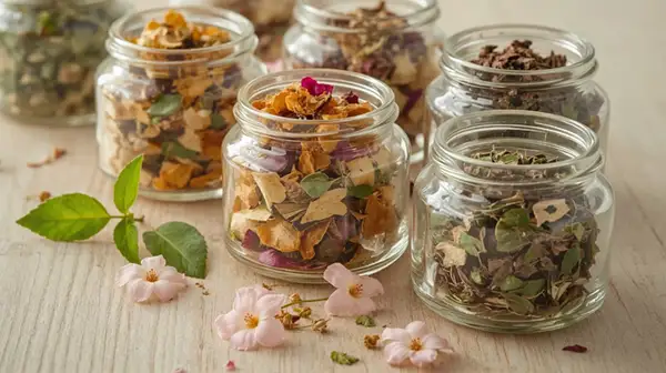 glass-jars-with-organic-dried-herbs
