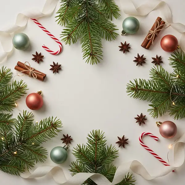 christmas-flat-lay-frame-with-fir-branches