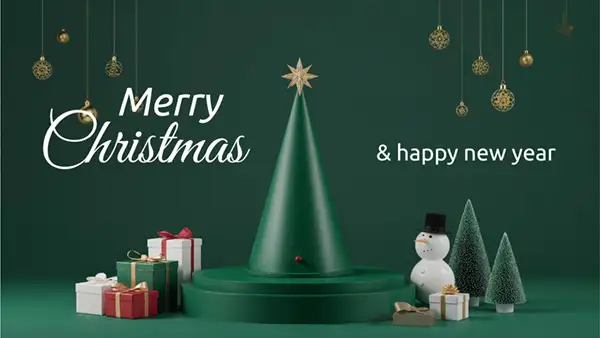 minimal-green-merry-christmas