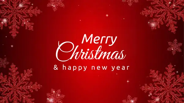 red-merry-christmas-with-glitter-snowflakes