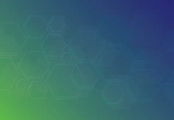 blue-green-abstract-hexagon