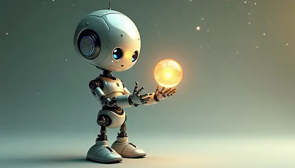 cute-futuristic-robot-holding-a-glowing-orb