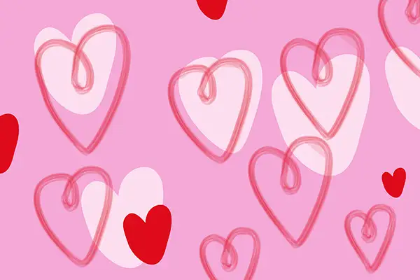 cute-pink-heart-pattern-background