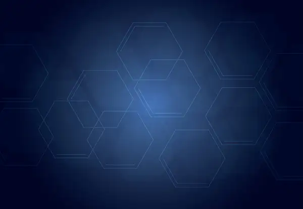 dark-blue-hexagon-tech-background