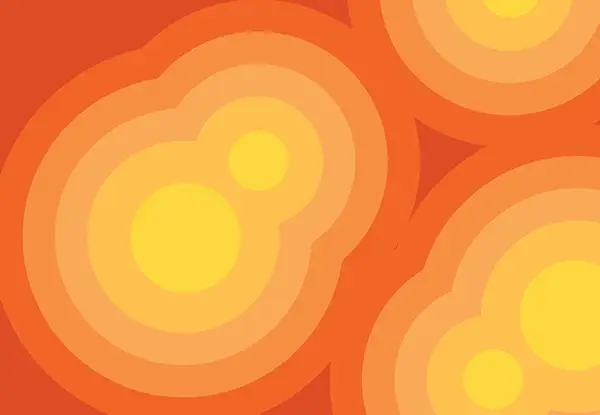 warm-orange-abstract-retro-circle