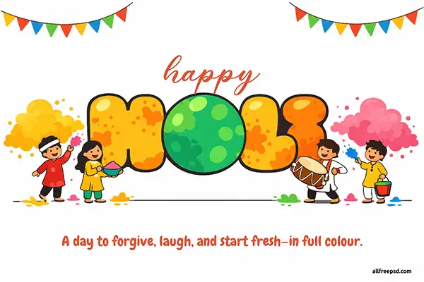 festival-of-colours-cartoon-image