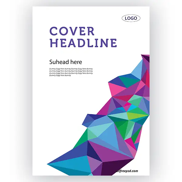 template-colorful-geometric-design