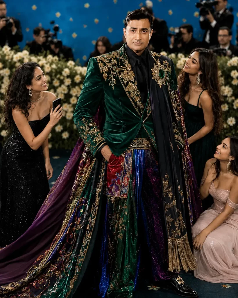Bollywood star Dev Anand at Met Gala 2026