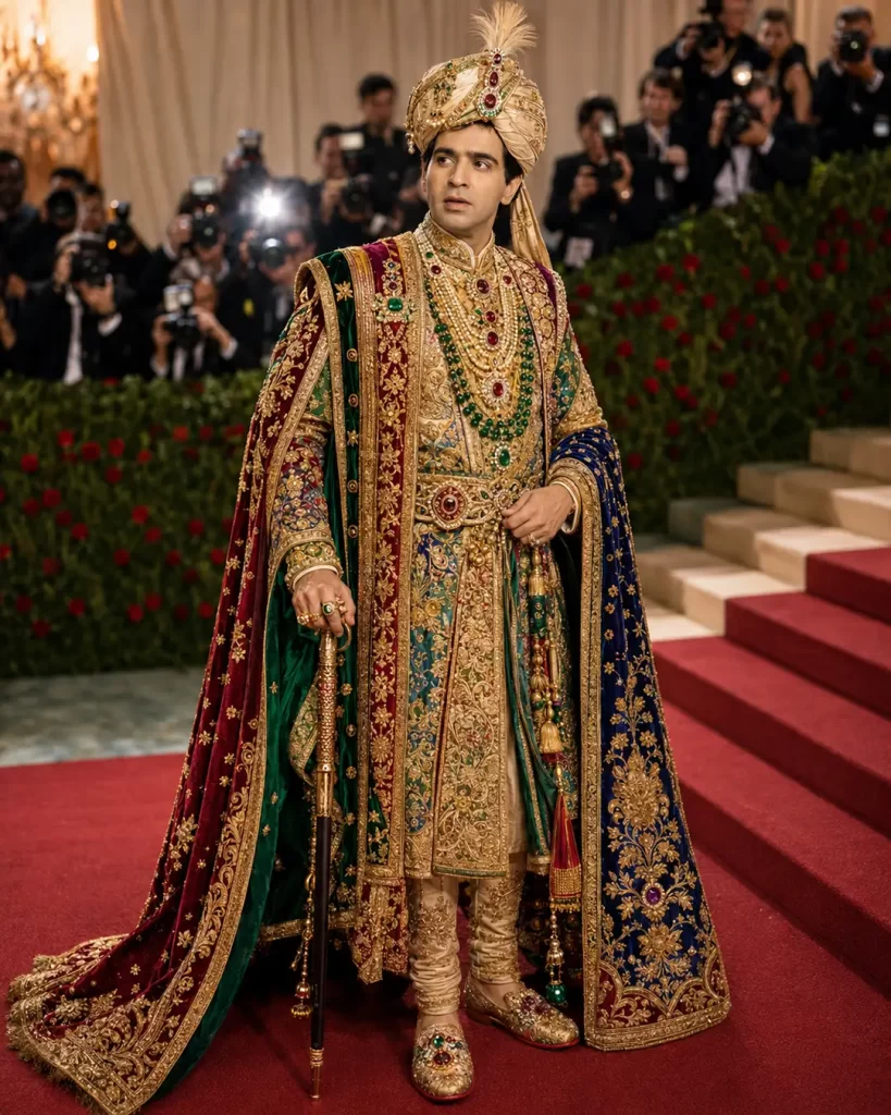 Bollywood star Dilip Kumar at Met Gala 2026